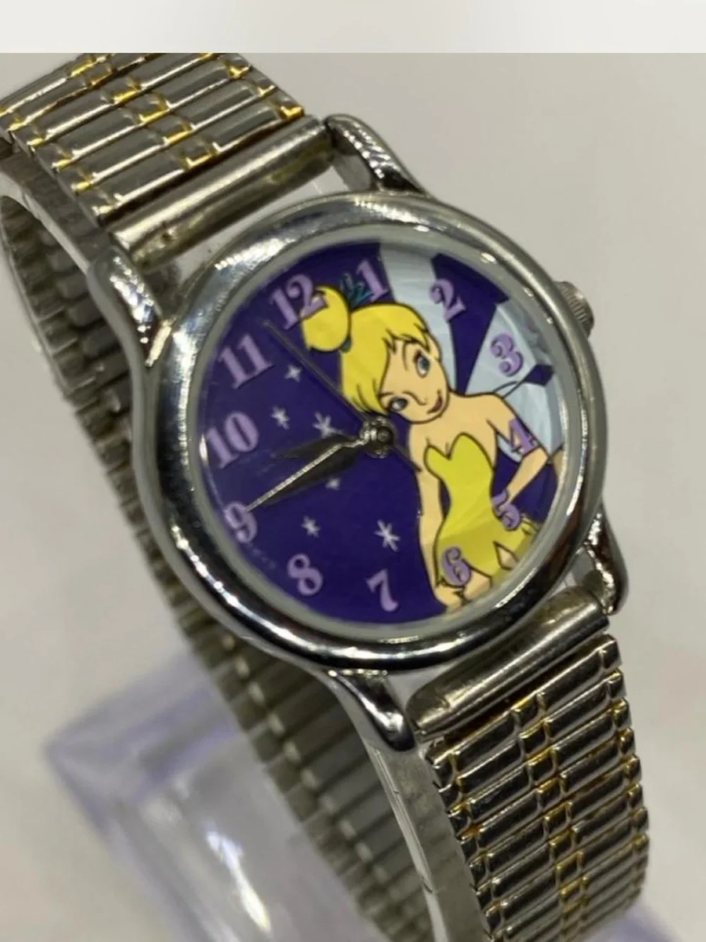 Disney ^^^ Tinker Bell Purple Dial Wristwatch ^*^ Collectors ***